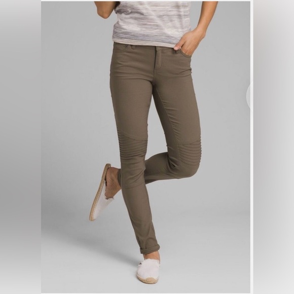 Prana Pants - Prana Brenna Moto Pants Olive Green sz 2